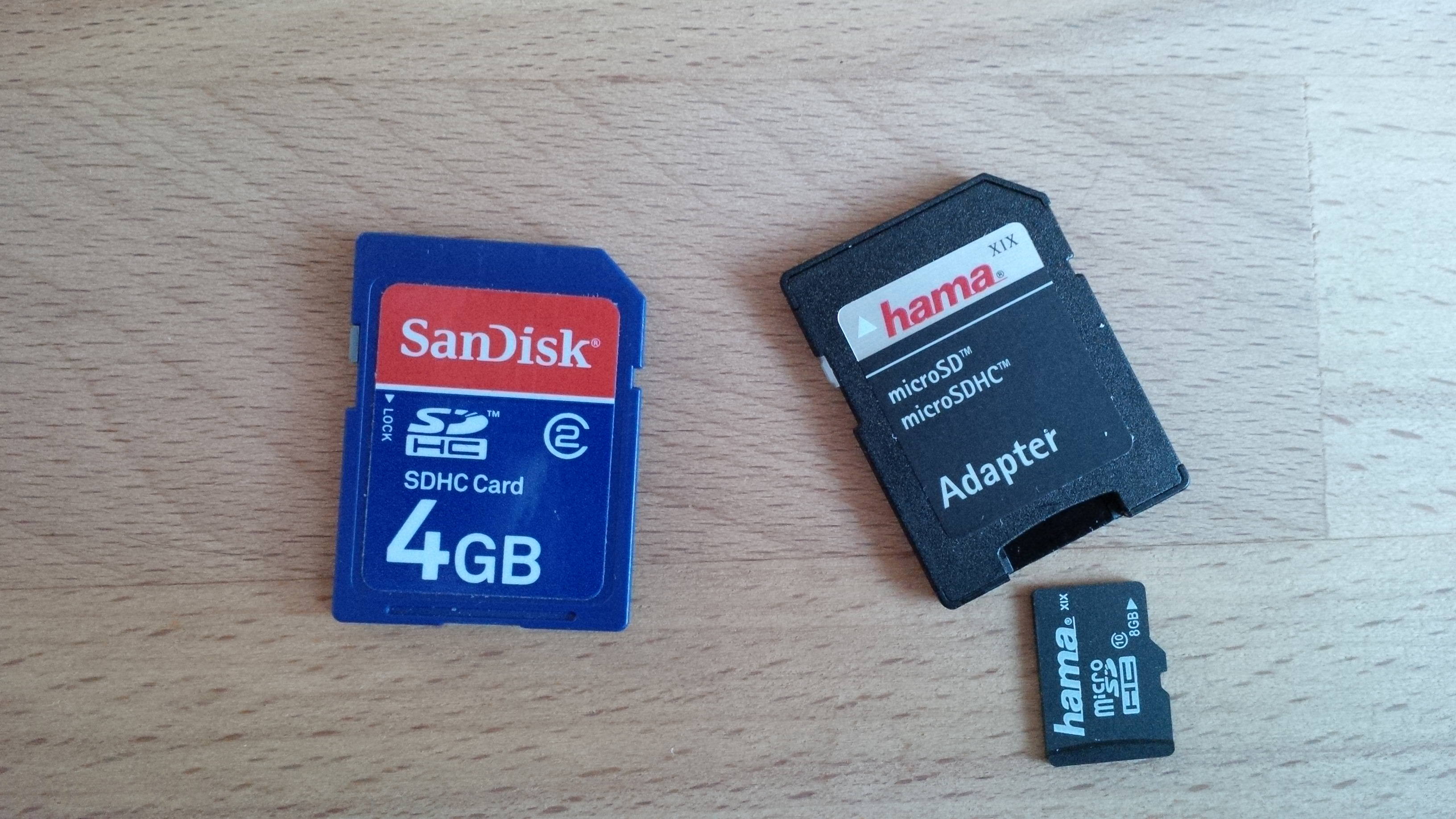 Gibt es Adapter für microSD Speicherkarten? » FRAGDENSTEIN.DE
